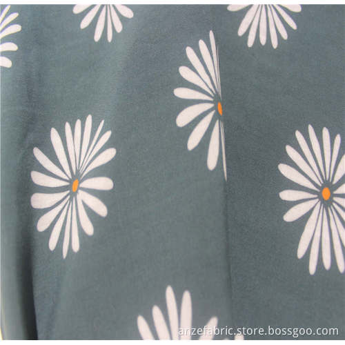 hotsale urladdning tryckt 100% rayon poplin tryckt tyg